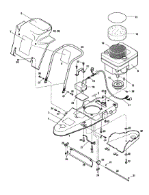 Engine, Deck, Covers And Guards parts for White Outdoor Chore Performer 25AE110-190 / 2000 from AppliancePartsPros.com