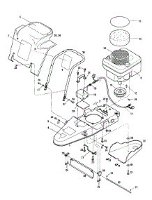 Deck, Covers And Guards, Battery parts for White Outdoor Chore Performer 25A-100-190 / 1999 from AppliancePartsPros.com