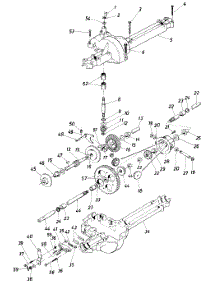 Single Speed Transaxle Left Hand (717-1237) parts for White Outdoor Lawn Tractor 131-455F190 / 1991 from AppliancePartsPros.com