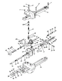 Single Speed Transaxle parts for White Outdoor Lawn Tractor 133H471F190 / 1993 from AppliancePartsPros.com