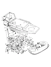 Deck Lift Assembly parts for White Outdoor Lawn Tractor 135C471F190 / 1995 from AppliancePartsPros.com