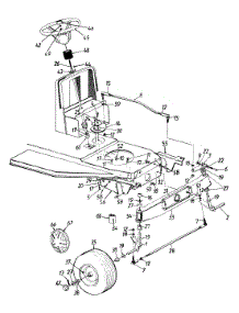 Steering & Front Axle Assemblies parts for White Outdoor Lawn Tractor 135H471F190 / 1995 from AppliancePartsPros.com