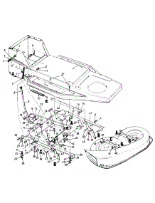 Deck Lift Handle Assembly parts for White Outdoor Lawn Tractor 13A5472F190 / 1997 from AppliancePartsPros.com