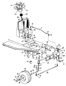 Steering, Wheel Ass'y & Labels parts for White Outdoor Lawn Tractor 13A5472F190 / 1997 from AppliancePartsPros.com