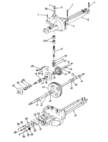 Differential Assembly parts for White Outdoor Lawn Tractor 13AA472F190 / 1998 from AppliancePartsPros.com