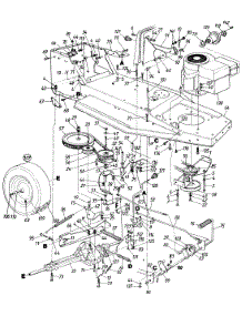 Drive Mounting Assembly parts for White Outdoor Lawn Tractor 130-317D190 / 1990 from AppliancePartsPros.com
