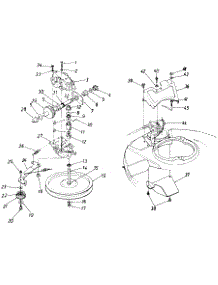 Transmission Assembly parts for White Outdoor Lawn Mower 129-826E190 / 1989 from AppliancePartsPros.com