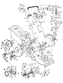 Mower Assembly 476B parts for White Outdoor Lawn Mower 128-476B190 / 1988 from AppliancePartsPros.com