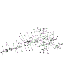 Rear Pinion Assembly parts for White Outdoor Lawn Mower 129-222R190 / 1989 from AppliancePartsPros.com