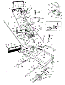 Mower Assembly parts for White Outdoor Lawn Mower 126-560-190 / 1986 from AppliancePartsPros.com