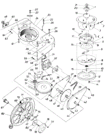 Drive Assembly parts for White Outdoor Lawn Mower 129-560B190 / 1989 from AppliancePartsPros.com