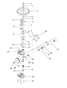 Pulley And Shaft Assembly parts for White Outdoor Lawn Mower 12AE969D190 / 1998 from AppliancePartsPros.com