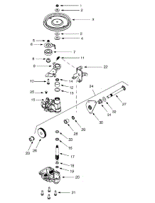 Transmission Assembly parts for White Outdoor Power Mower 12AE999M190 / 1999 from AppliancePartsPros.com