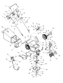 General Assembly parts for White Outdoor Self-Propelled Mower 12BE999M190 / 2001 from AppliancePartsPros.com