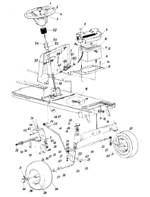 Steering Assembly parts for White Outdoor Lawn Tractor 138-756-190 / 1988 from AppliancePartsPros.com