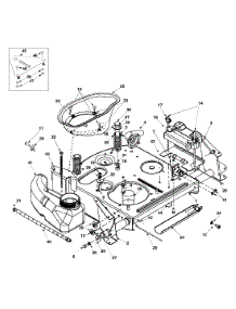 Fuel Tank & General Assembly parts for White Outdoor Lawn Tractor 13A-328-190 / 2000 from AppliancePartsPros.com