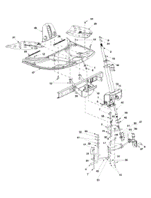 Steering & Frame parts for White Outdoor Lawn Tractor 13A-328-190 / 2000 from AppliancePartsPros.com