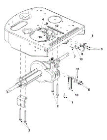 Transaxle Brackets parts for White Outdoor Lawn Tractor 13A-328-190 / 2000 from AppliancePartsPros.com