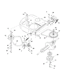 Drive Assembly parts for White Outdoor Lawn Rider 13A-328-190 / 2001 from AppliancePartsPros.com