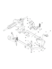 Lift Assembly parts for White Outdoor Lawn Rider 13A-328-190 / 2001 from AppliancePartsPros.com
