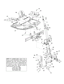Steering parts for White Outdoor Lawn Rider 13A-328-190 / 2002 from AppliancePartsPros.com