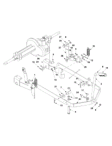 Lift Assembly parts for White Outdoor Lawn Rider 13A-344-190 / 2003 from AppliancePartsPros.com