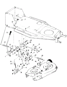 Lift Assembly parts for White Outdoor Lawn Tractor 137-336-190 / 1987 from AppliancePartsPros.com