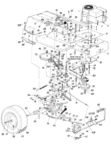 Drive Assembly parts for White Outdoor Lawn Tractor 135-688-190 / 1985 from AppliancePartsPros.com
