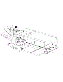 Speed Selector Assembly parts for White Outdoor Lawn Tractor 135-688-190 / 1985 from AppliancePartsPros.com