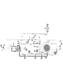 Electrical System parts for White Outdoor Lawn Tractor 132-666F190 / 1992 from AppliancePartsPros.com