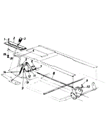 Shift Linkage parts for White Outdoor Lawn Tractor 132-666F190 / 1992 from AppliancePartsPros.com