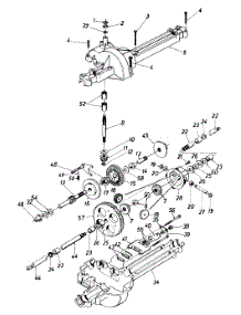 Single Speed Transaxle parts for White Outdoor Lawn Tractor 133K676F190 / 1993 from AppliancePartsPros.com