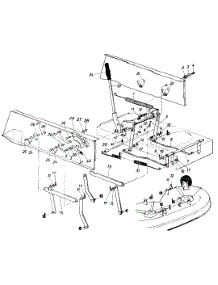 Lift Assembly parts for White Outdoor Lawn Tractor 138-656-190 / 1988 from AppliancePartsPros.com