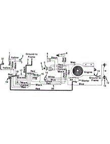 Electrical System Lt-12 Only parts for White Outdoor Lawn Tractor 138-656-190 / 1989 from AppliancePartsPros.com