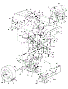 Drive Assembly parts for White Outdoor Lawn Tractor 138-666-190 / 1988 from AppliancePartsPros.com