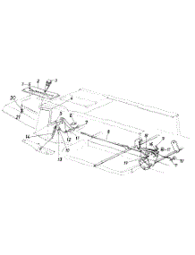 Speed Selector Assembly parts for White Outdoor Lawn Tractor 139-666-190 / 1989 from AppliancePartsPros.com