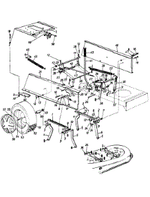 Deck Lift Assembly parts for White Outdoor Lawn Tractor 131-706F190 / 1991 from AppliancePartsPros.com