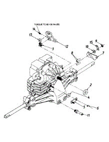 Transmission Assembly parts for White Outdoor Lawn Tractor 133K606F190 / 1993 from AppliancePartsPros.com