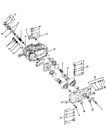 Hydrostatic Transmission Lt-125 parts for White Outdoor Lawn Tractor 133K696F190 / 1993 from AppliancePartsPros.com