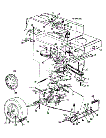 Lower Frame, Transaxle & Controls Lt-13 parts for White Outdoor Lawn Tractor 135A676F190 / 1995 from AppliancePartsPros.com