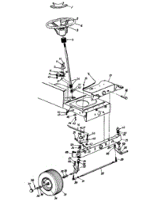 Steering & Front Wheels parts for White Outdoor Lawn Tractor 13A5673F190 / 1997 from AppliancePartsPros.com