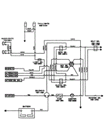 Wiring Diagram parts for White Outdoor Lawn Tractor 13A5673F190 / 1997 from AppliancePartsPros.com