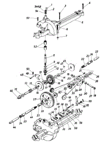 Single Speed Transaxle parts for White Outdoor Lawn Tractor 130-686G190 / 1990 from AppliancePartsPros.com