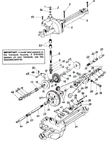 Single Speed Transaxle (618-0002) parts for White Outdoor Tractor 131-686G190 / 1991 from AppliancePartsPros.com