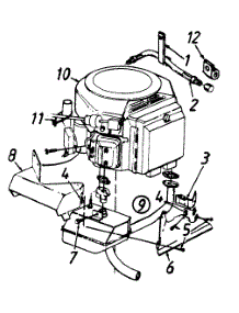 Engine parts for White Outdoor Lawn Tractor 132-686G190 / 1992 from AppliancePartsPros.com