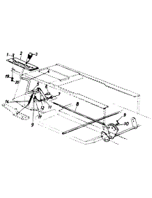 Shift Linkage parts for White Outdoor Lawn Tractor 132-686G190 / 1992 from AppliancePartsPros.com