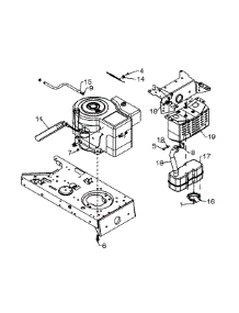 Engine Accessories Lt-14 parts for White Outdoor Lawn Tractor 13BP673F190 / 1999 from AppliancePartsPros.com