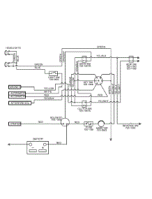 Schematic Lt-14 parts for White Outdoor Lawn Tractor 13BP673F190 / 1999 from AppliancePartsPros.com