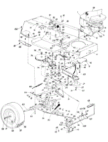 Drive Assembly parts for White Outdoor Lawn Tractor 135-704-190 / 1985 from AppliancePartsPros.com