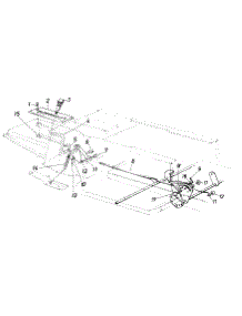 Speed Selector Assembly parts for White Outdoor Lawn Tractor 138-686-190 / 1988 from AppliancePartsPros.com